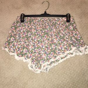 Altar'd state floral flowy shorts